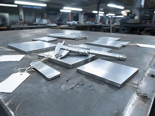 Stainless blanks and cut parts