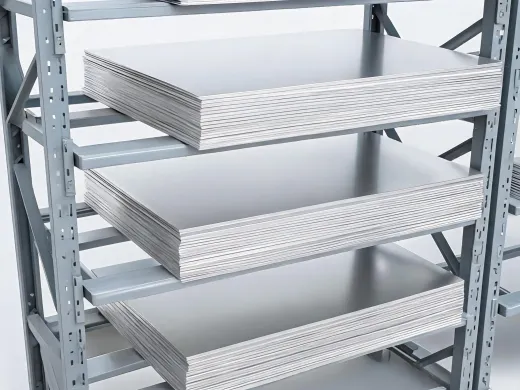 Stainless steel sheet and plate