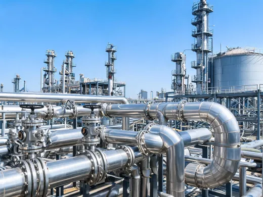 Energy stainless process pipe